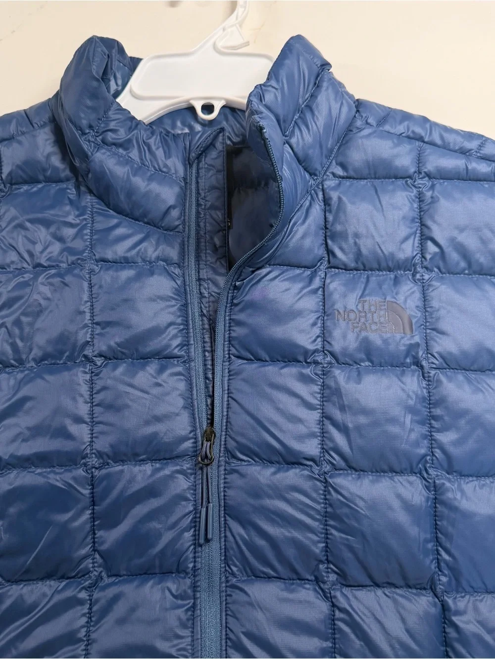 The North Face Men’s Blue Quilted Down Vest Size XL